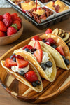 Fluffy Fruit Tacos