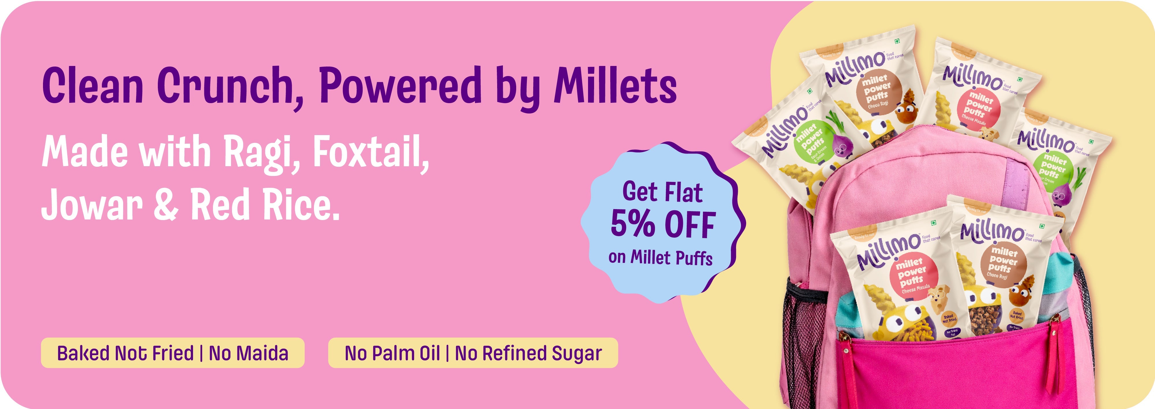 Millet Power Puffs – millimo.in