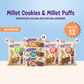 Family Super Combo – Puffs ×6 & Cookies ×6 (Pack of 12)
