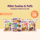 Super Combo – Millet Puffs & Cookies (Pack of 9)