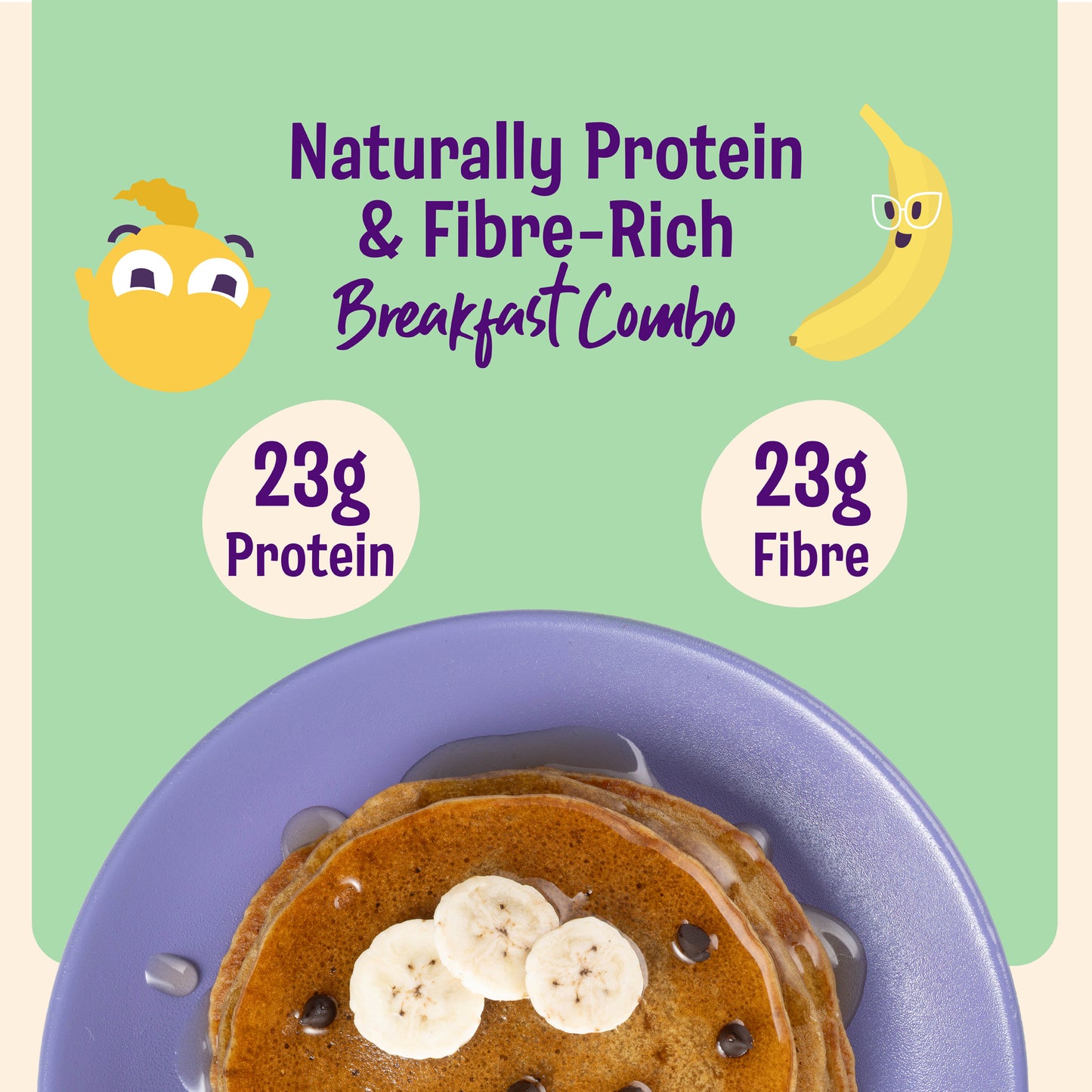 Banana Millet Pancake Mix (Pack of 2)