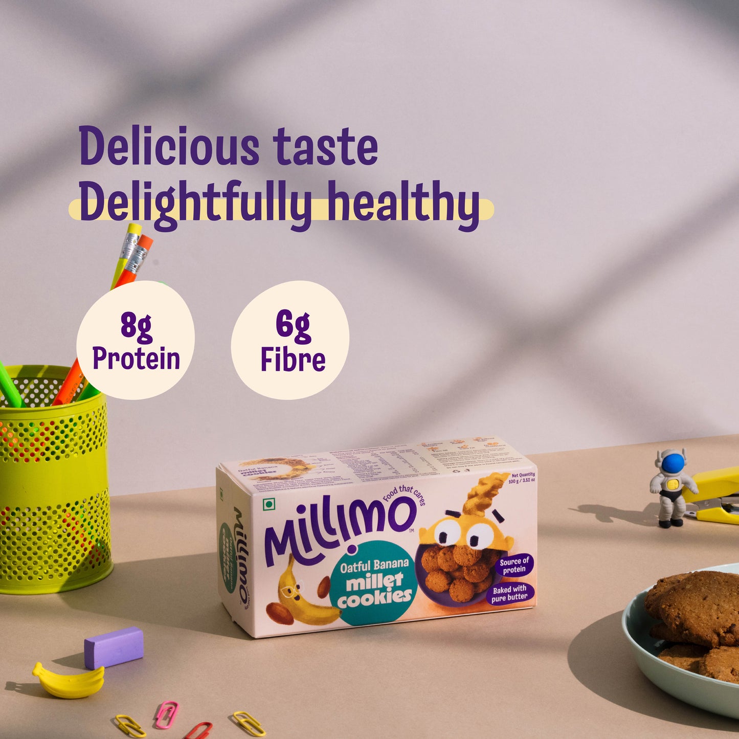 Oatful Banana Cookies (Pack of 2)