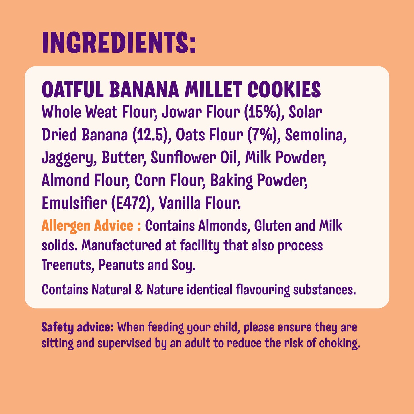 Oatful Banana Cookies (Pack of 2)