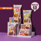 Super Combo Family Pack, Millet Power puffs x6 & Millet cookies x6 (Pack of 12)