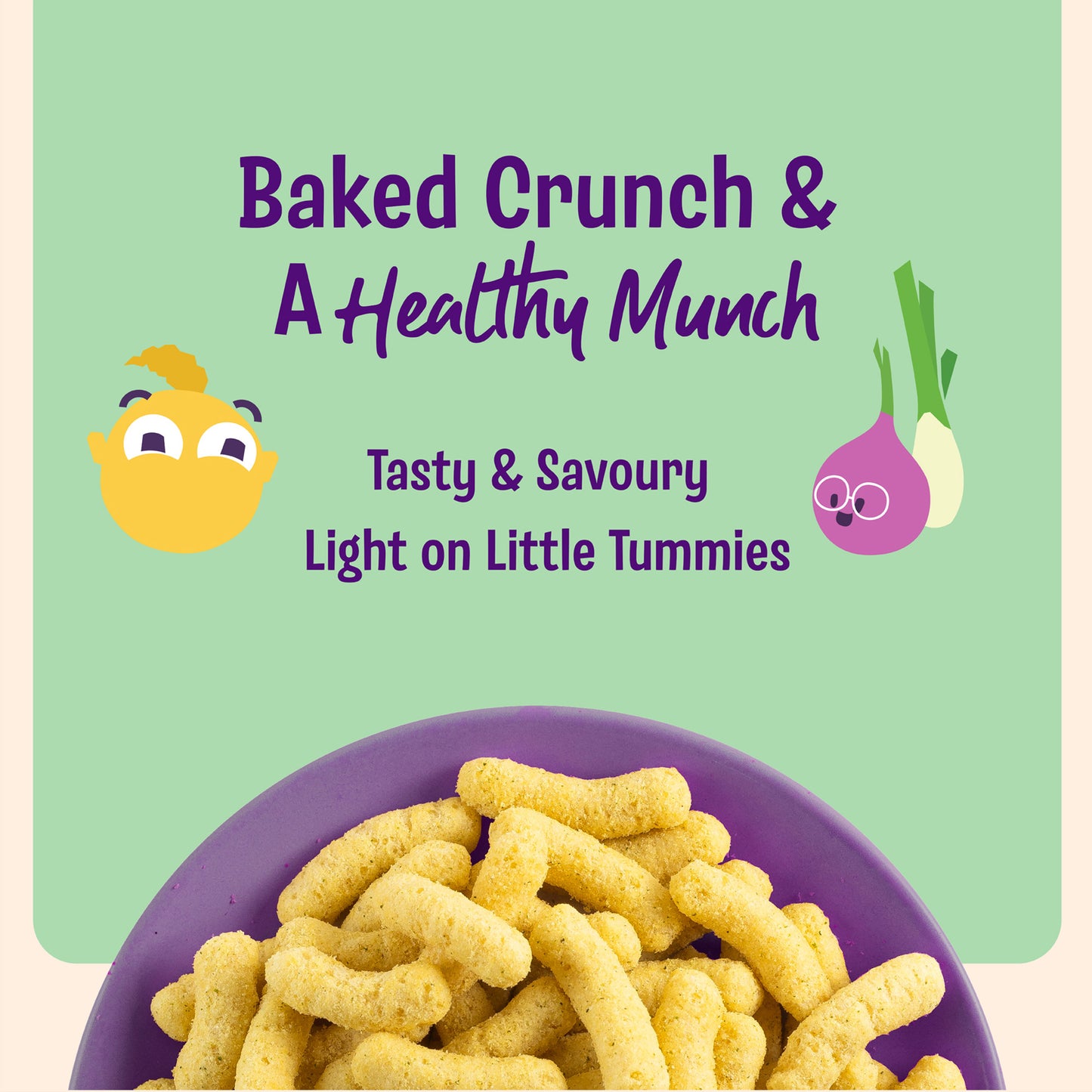 Millet Power Puff Sour Cream & Onion (6 x 35g)