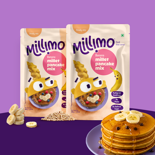 Banana Millet Pancake Mix (Pack of 2)