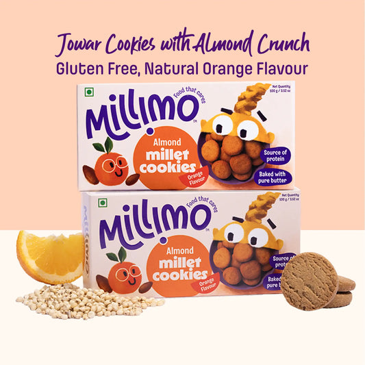Jowar Almond Cookies (2 x 100g)