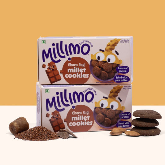 Choco Ragi Cookies (Pack of 2)