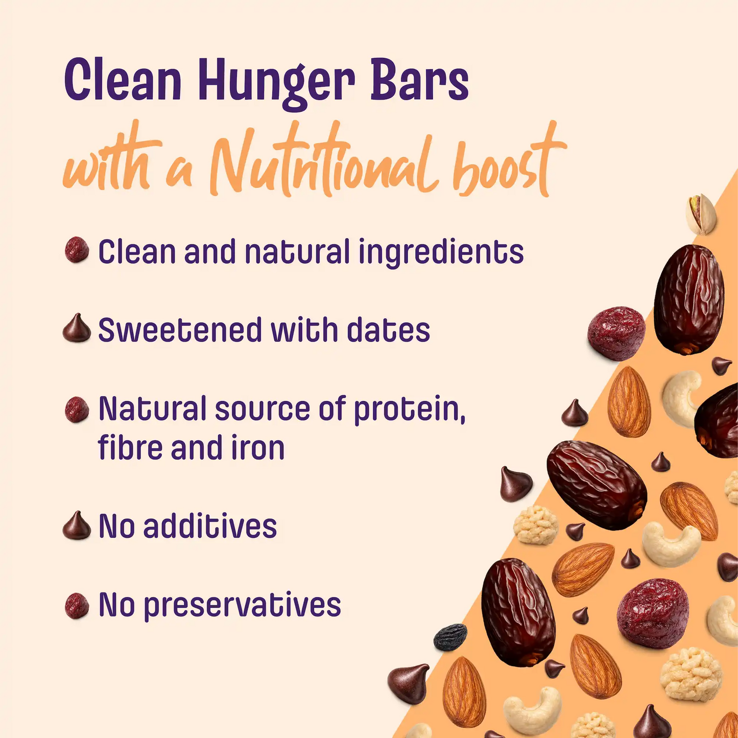 Nutribar Combo - Berry Nut & Choco Almond (Pack of 2)