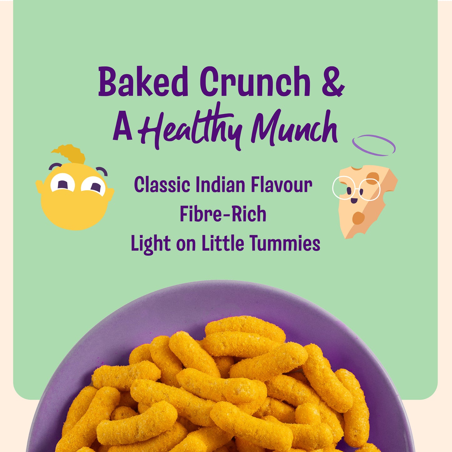 Millet Power Puff Cheese Masala (Pack of 6)