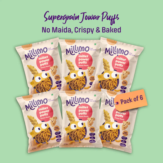 Millet Power Puff Cheese Masala (6 x 35g)