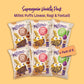 Millet Power Puff Choco Ragi x 2, Cheese Masala x 2, Sour Cream & Onion x 2 (Pack of 6)